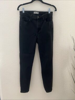Madewell Black Skinny Jeans - High-Rise Women's